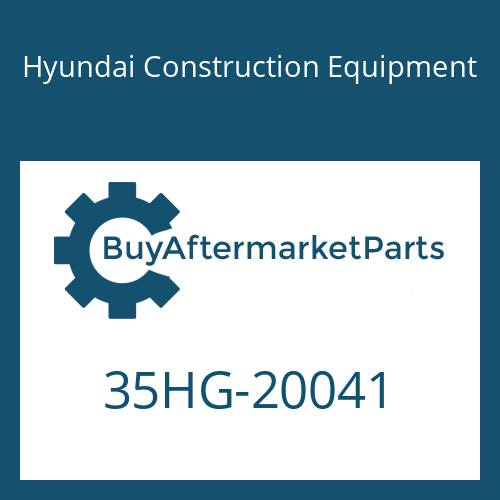 35HG-20041 Hyundai Construction Equipment FLANGE-SUCTION