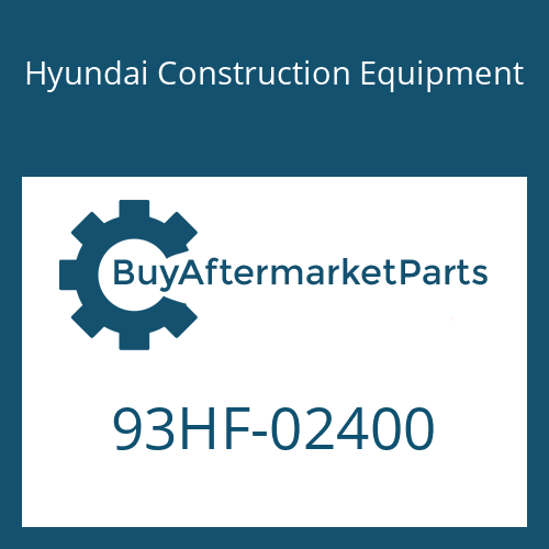 93HF-02400 Hyundai Construction Equipment DECAL-MODEL NAME