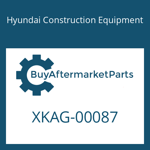 XKAG-00087 Hyundai Construction Equipment PLATE-THRUST