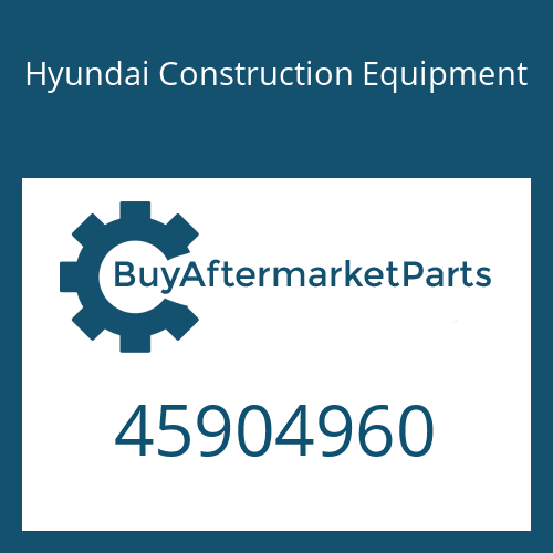 45904960 Hyundai Construction Equipment Rubber-Mounting