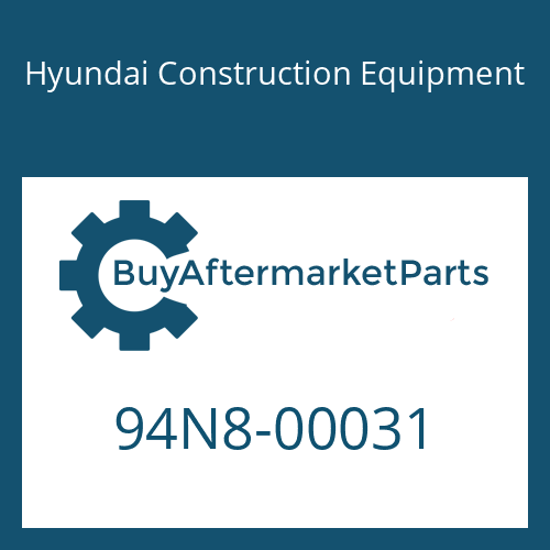 94N8-00031 Hyundai Construction Equipment DECAL KIT-A