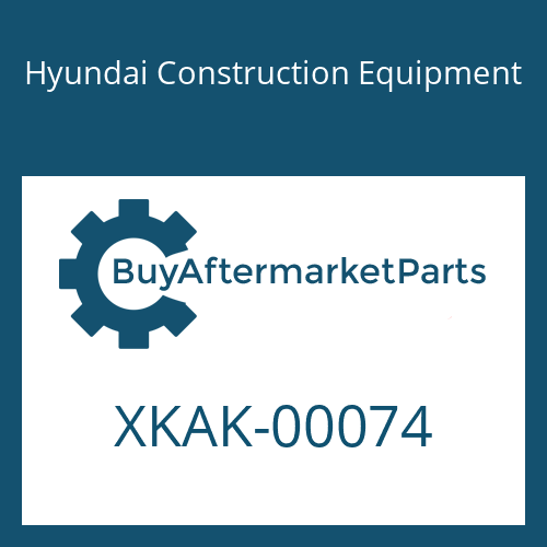 XKAK-00074 Hyundai Construction Equipment RETAINER-SPRING