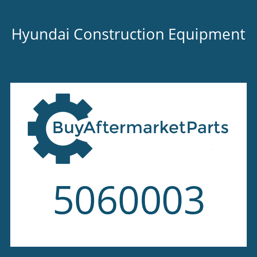 5060003 Hyundai Construction Equipment RING-BACKUP