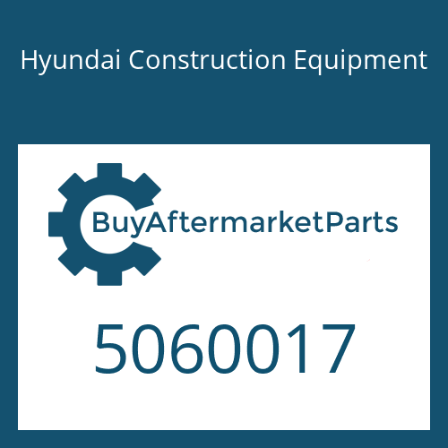 5060017 Hyundai Construction Equipment SEAL