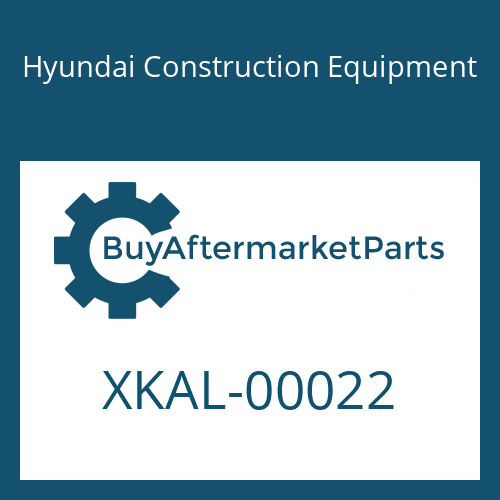 XKAL-00022 Hyundai Construction Equipment O-RING