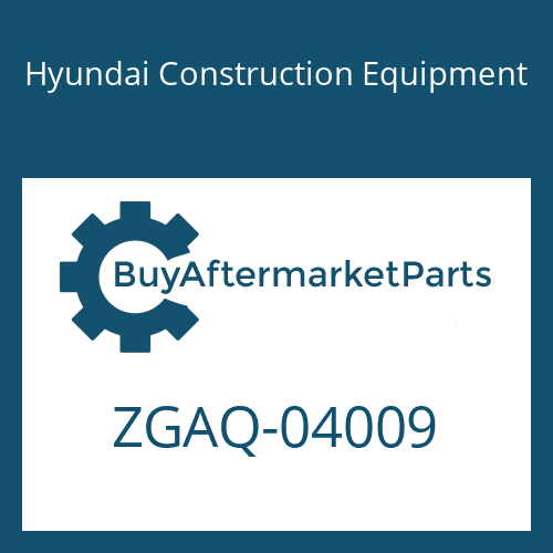 ZGAQ-04009 Hyundai Construction Equipment RING-16.70