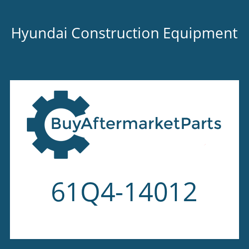 61Q4-14012 Hyundai Construction Equipment BODY-BOOM