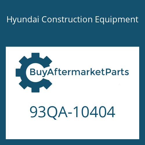 93QA-10404 Hyundai Construction Equipment DECAL KIT-B