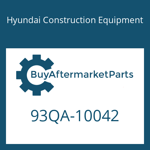 93QA-10042 Hyundai Construction Equipment DECAL-MODEL NAME