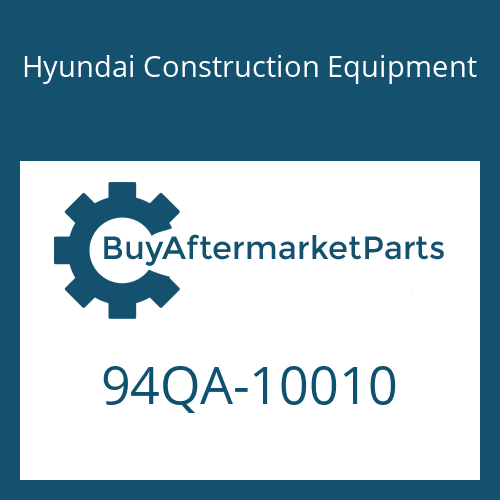 94QA-10010 Hyundai Construction Equipment DECAL-MODEL NAME