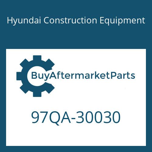 97QA-30030 Hyundai Construction Equipment CATALOG-PARTS