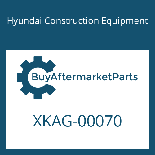 XKAG-00070 Hyundai Construction Equipment HOUSING-GEAR