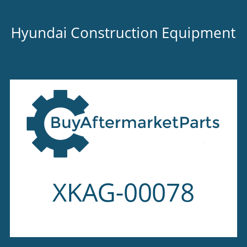 XKAG-00078 Hyundai Construction Equipment WASHER