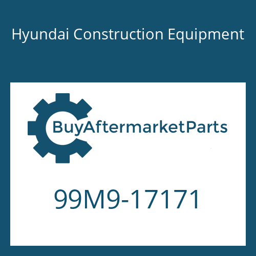 99M9-17171 Hyundai Construction Equipment DECAL-SERVICE INSTRUCTION
