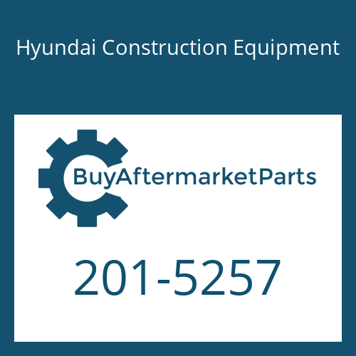 201-5257 Hyundai Construction Equipment Pin