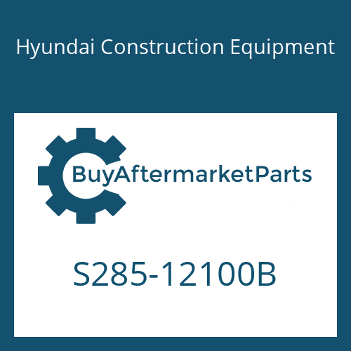 S285-12100B Hyundai Construction Equipment NUT-FLANGE