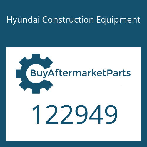 122949 Hyundai Construction Equipment Screw-Cylindric Head