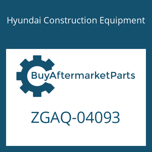 ZGAQ-04093 Hyundai Construction Equipment SHIM-END