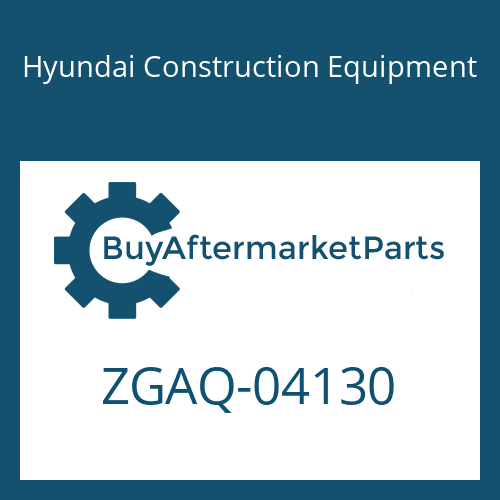 ZGAQ-04130 Hyundai Construction Equipment SCREW-SLEEVE