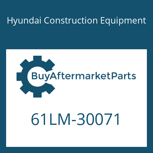 61LM-30071 Hyundai Construction Equipment LINK-CONTROL