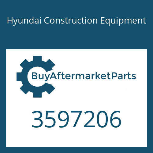 3597206 Hyundai Construction Equipment Rivet
