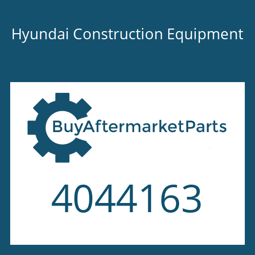 4044163 Hyundai Construction Equipment CARRIER-SEAL