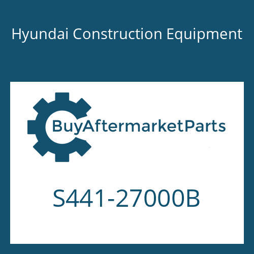 S441-27000B Hyundai Construction Equipment WASHER-HARDEN