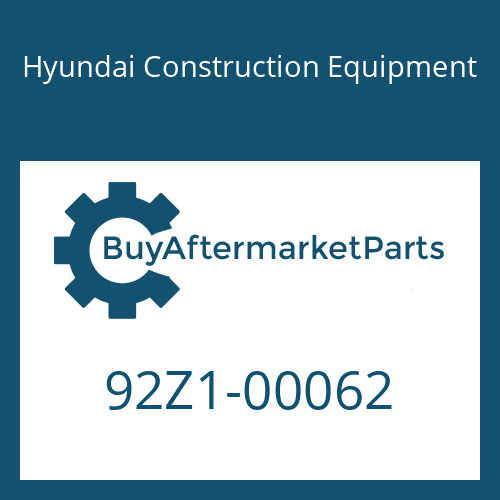 92Z1-00062 Hyundai Construction Equipment DECAL KIT-A