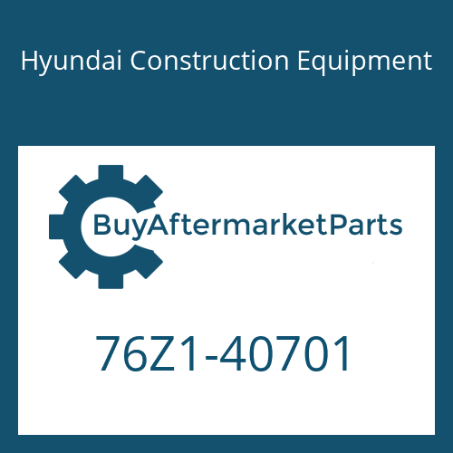 76Z1-40701 Hyundai Construction Equipment COVER-BATT