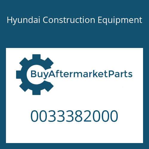 0033382000 Hyundai Construction Equipment NSS:TIRE,DRIVE