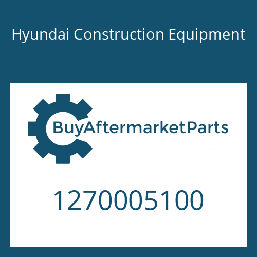 1270005100 Hyundai Construction Equipment RODEND