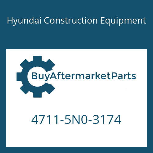 4711-5N0-3174 Hyundai Construction Equipment Piston