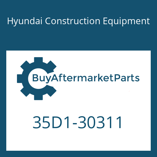 35D1-30311 Hyundai Construction Equipment VALVE-CLUTCH&BRAKE