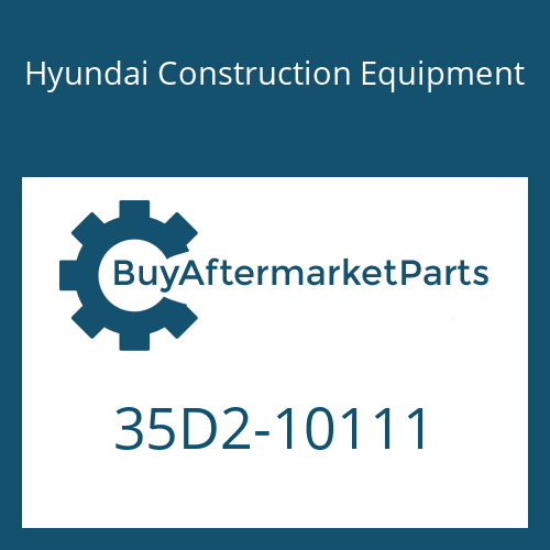 35D2-10111 Hyundai Construction Equipment PIPE ASSY-HYD