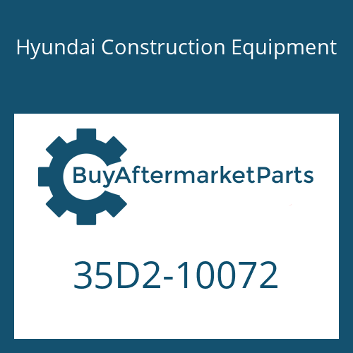 35D2-10072 Hyundai Construction Equipment PIPE ASSY-HYD