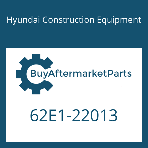 62E1-22013 Hyundai Construction Equipment BODY-ARM