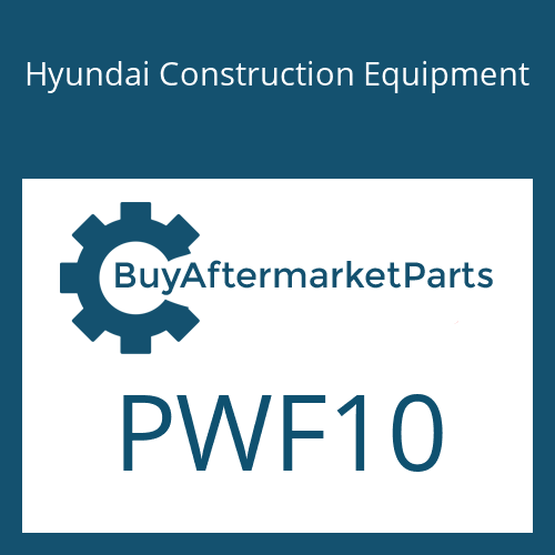 PWF10 Hyundai Construction Equipment WASHER-SEAL