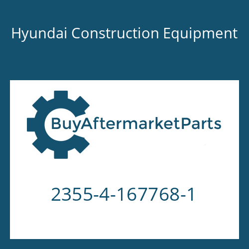 2355-4-167768-1 Hyundai Construction Equipment Plug
