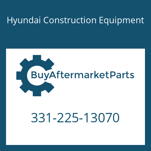 331-225-13070 Hyundai Construction Equipment BOOT