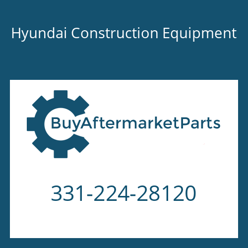 331-224-28120 Hyundai Construction Equipment Ring Back-Up