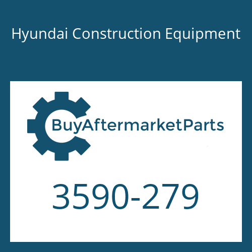 3590-279 Hyundai Construction Equipment Spring