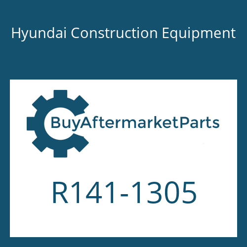 R141-1305 Hyundai Construction Equipment COVER