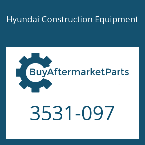 3531-097 Hyundai Construction Equipment GUIDE