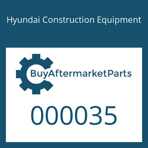 000035 Hyundai Construction Equipment Band Sub Assy