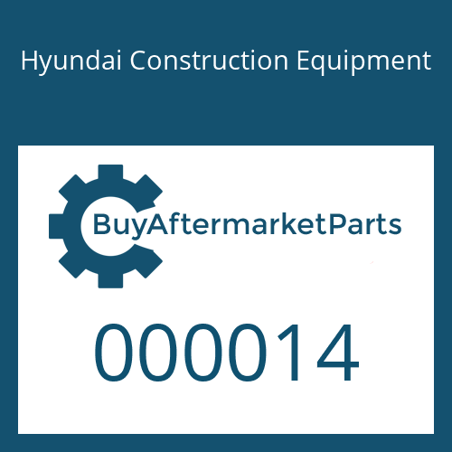 000014 Hyundai Construction Equipment BAND