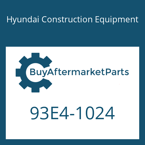 93E4-1024 Hyundai Construction Equipment DECAL-SAFETY MARK