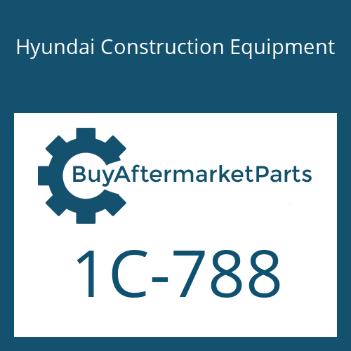 1C-788 Hyundai Construction Equipment Screw