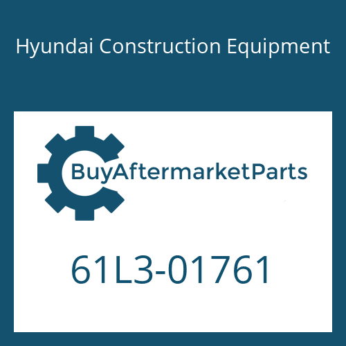 61L3-01761 Hyundai Construction Equipment BUCKET