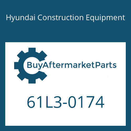 61L3-0174 Hyundai Construction Equipment CUTTINGEDGE-SD