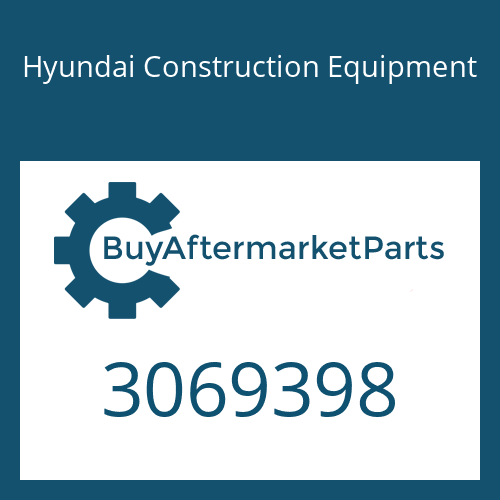 3069398 Hyundai Construction Equipment HUB-FAN